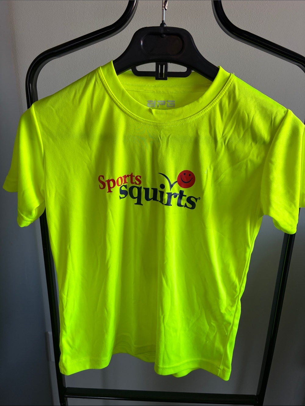 Neon Yellow Kids Active Tee